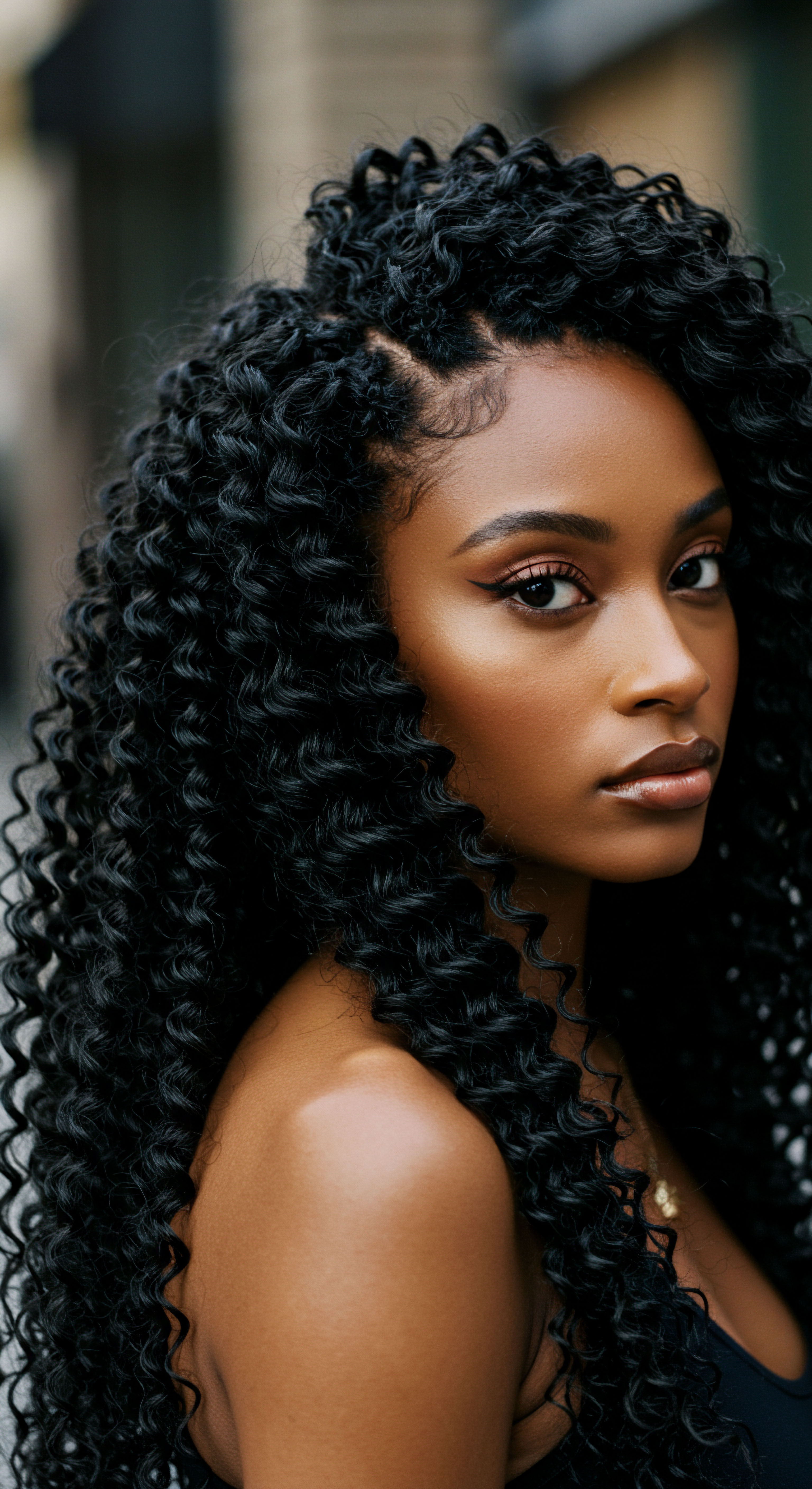 Celebrating Ancestral Textured Hair Radiance Through Thoughtful Care Captivating portrait celebrating radiant black textured hair, meticulously defined uniform coils. This reflects profound ancestral hair heritage, embodying a dedicated care regimen for exceptional fiber strength and optimal hydration. Showcasing natural volumetric beauty through expert protective styling, it highlights remarkable hair integrity, promoting genuine vitality and luster.