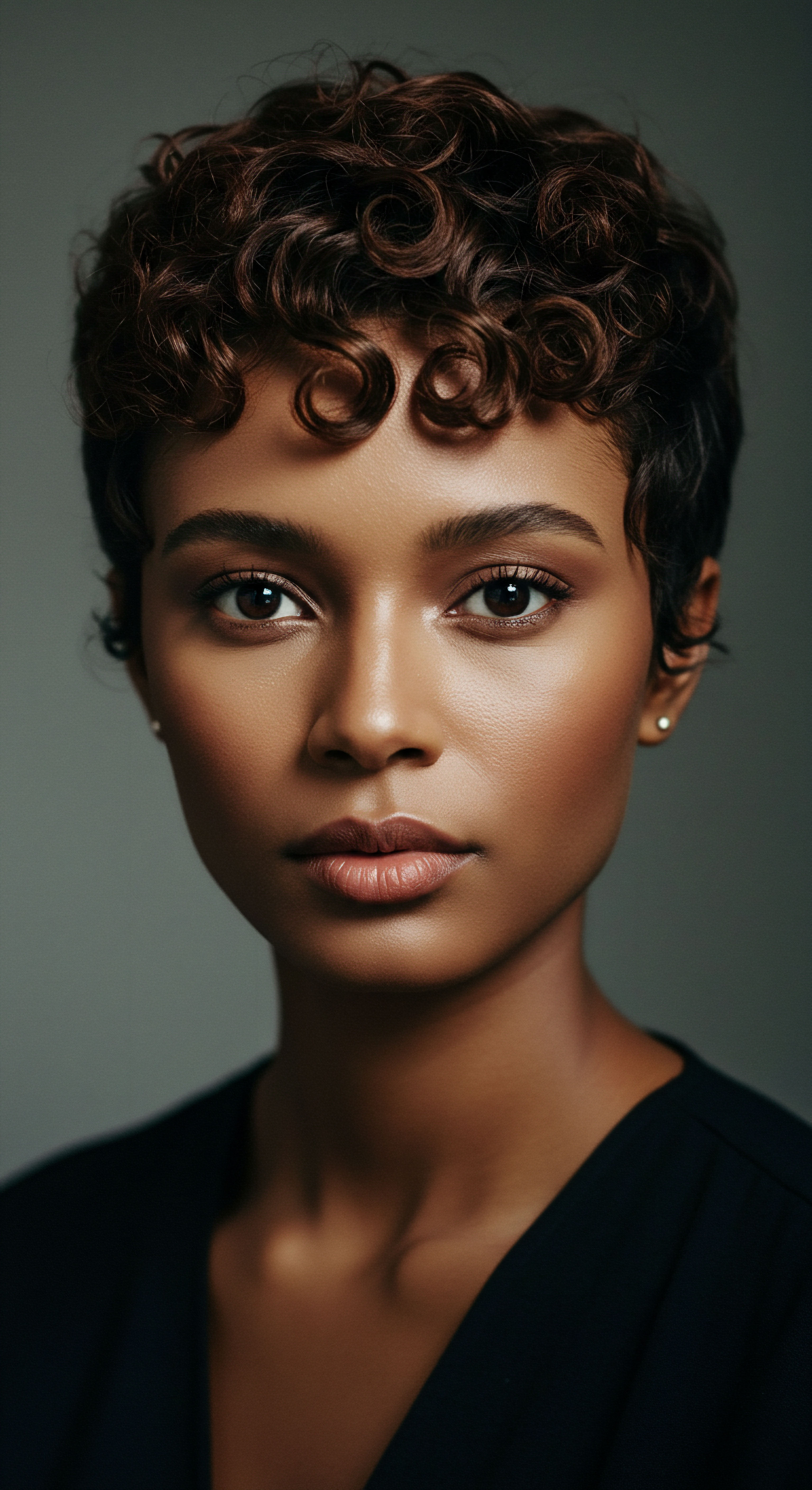 Elevating Mixed-Race Coils Healthy Hydration And Radiant Natural Texture A captivating portrait showcasing lustrous texture, exhibiting incredible pattern definition and vitality. This reflects precise styling and optimal hydration strategies. The natural radiance illuminates inherited beauty, celebrating successful care regimens that honor diverse heritage and scalp health for lasting brilliance.