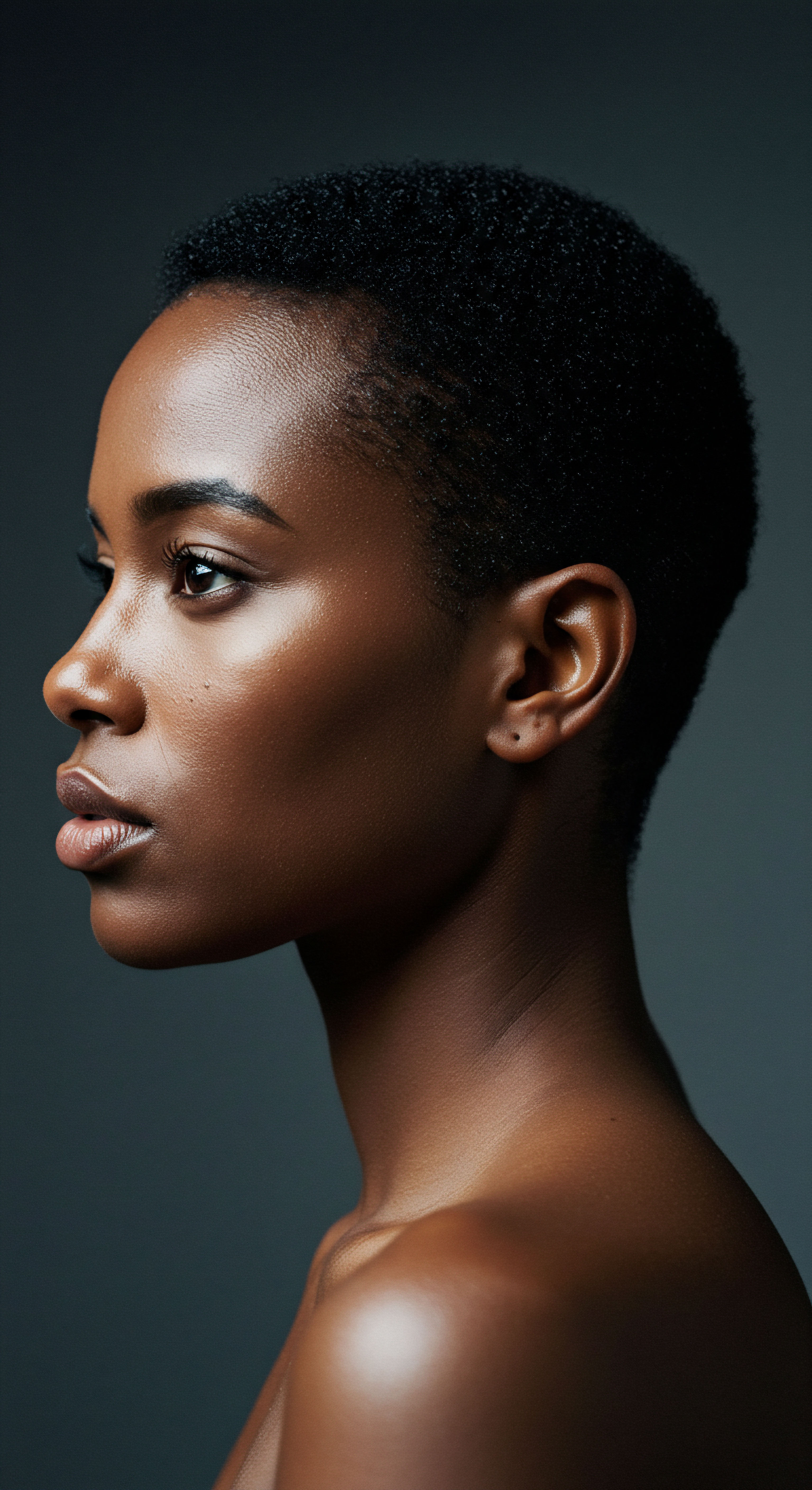 Perfecting Afro-Textured Hair Care For Optimal Definition And Health This elegant profile captures the essence of a beautifully managed afro-textured hair type, displaying optimal hydration and defined coily patterns. Meticulous care for black hair ensures fiber density, cuticle alignment, and resilience, celebrating a rich heritage through sophisticated, health-focused styling and nourishing regimens.
